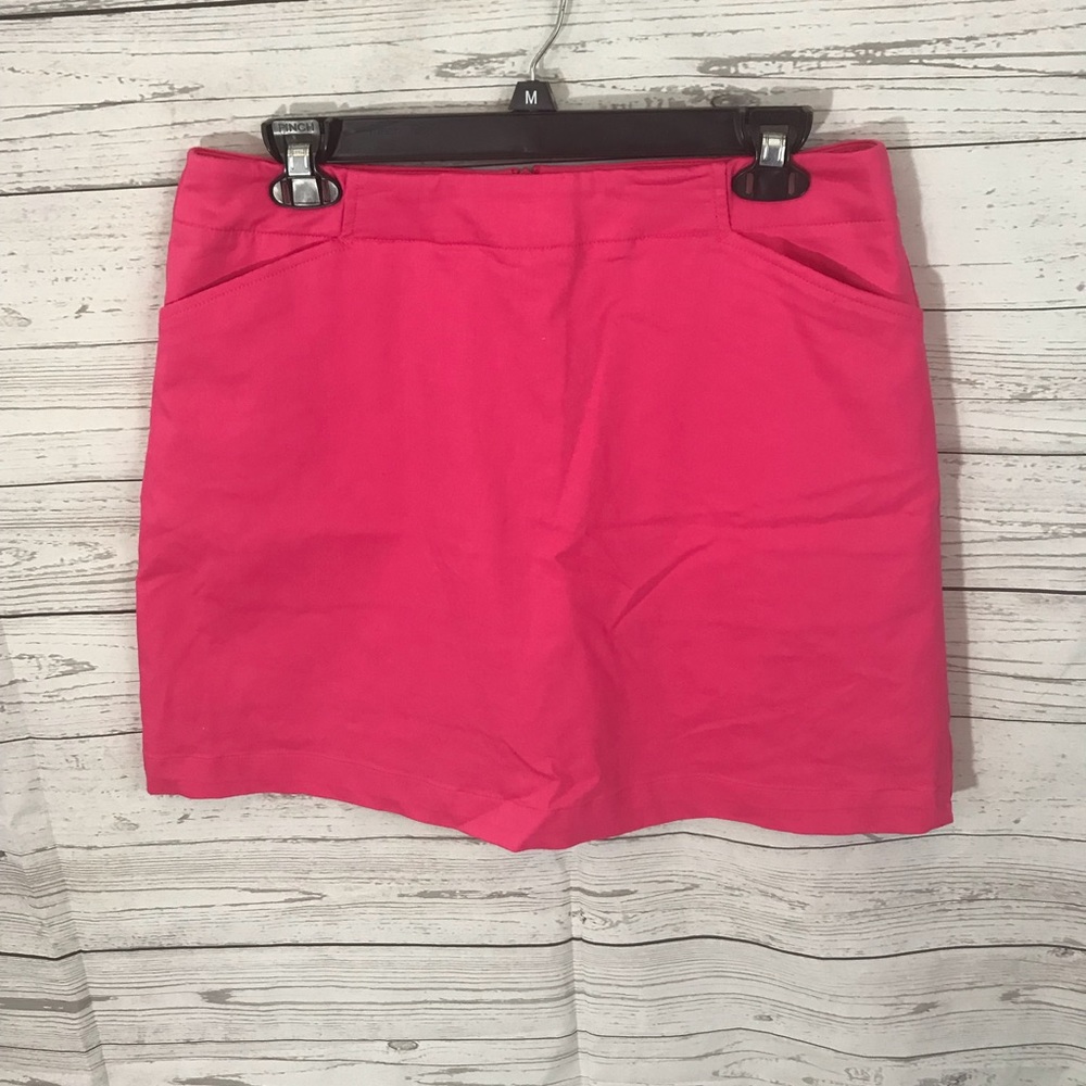 Nike Fit Dry Golf Skirt Fuschia Sz 10
